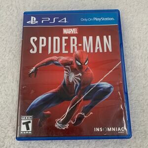 Marvel Spider-Man Game 2018 PS4 Sony PlayStation 4 Tested/Works US Version